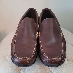 Cole Haan Men's Tucker Venetian Slip-On Loafer Size 10M brown leather.